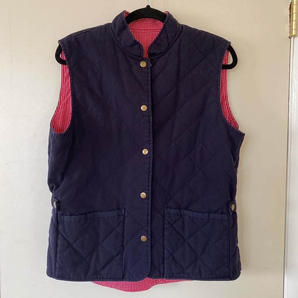 Reversible Quilted Vest!